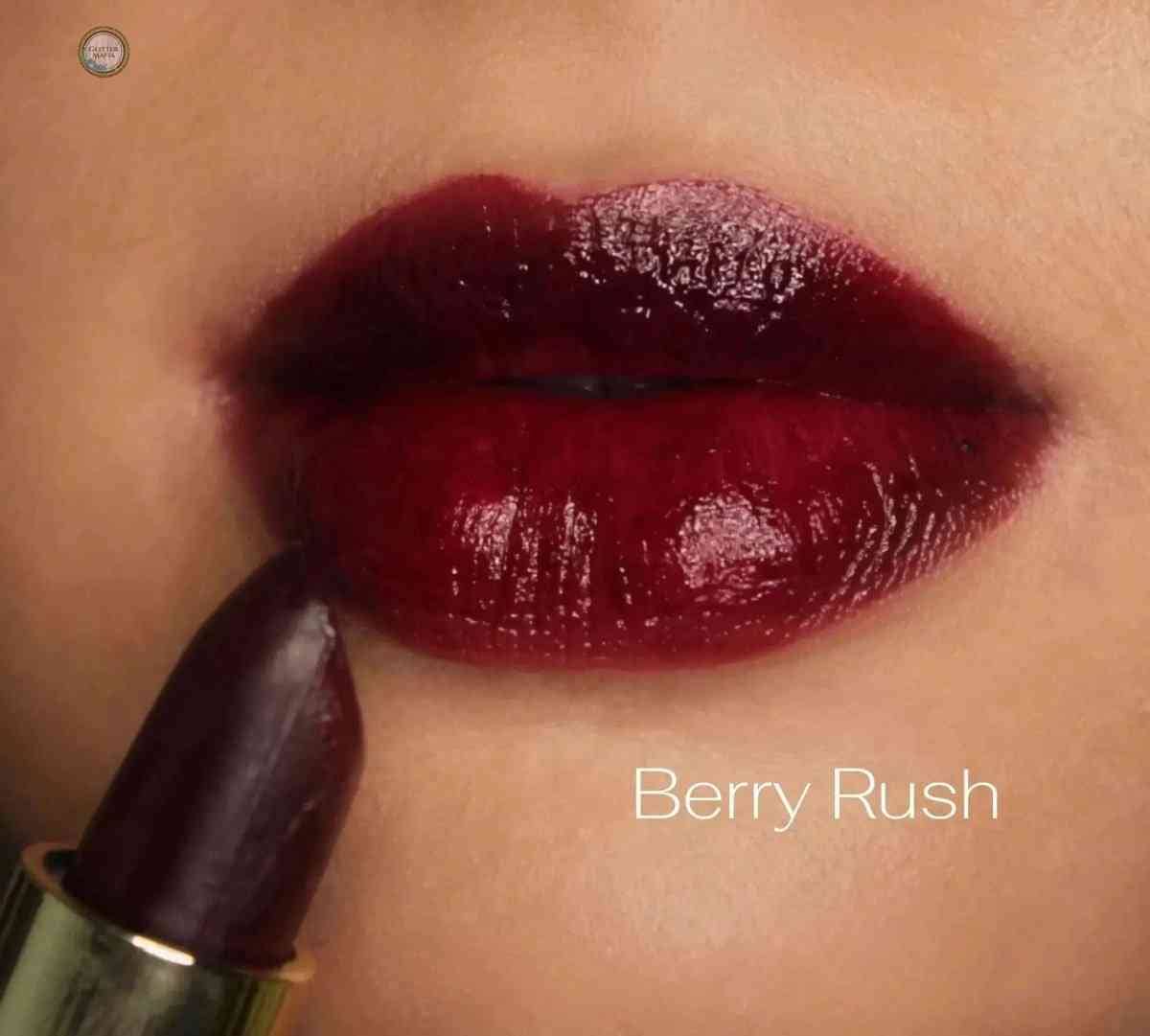 Berry Rush Creme Finish lipstick Glitter Mafia