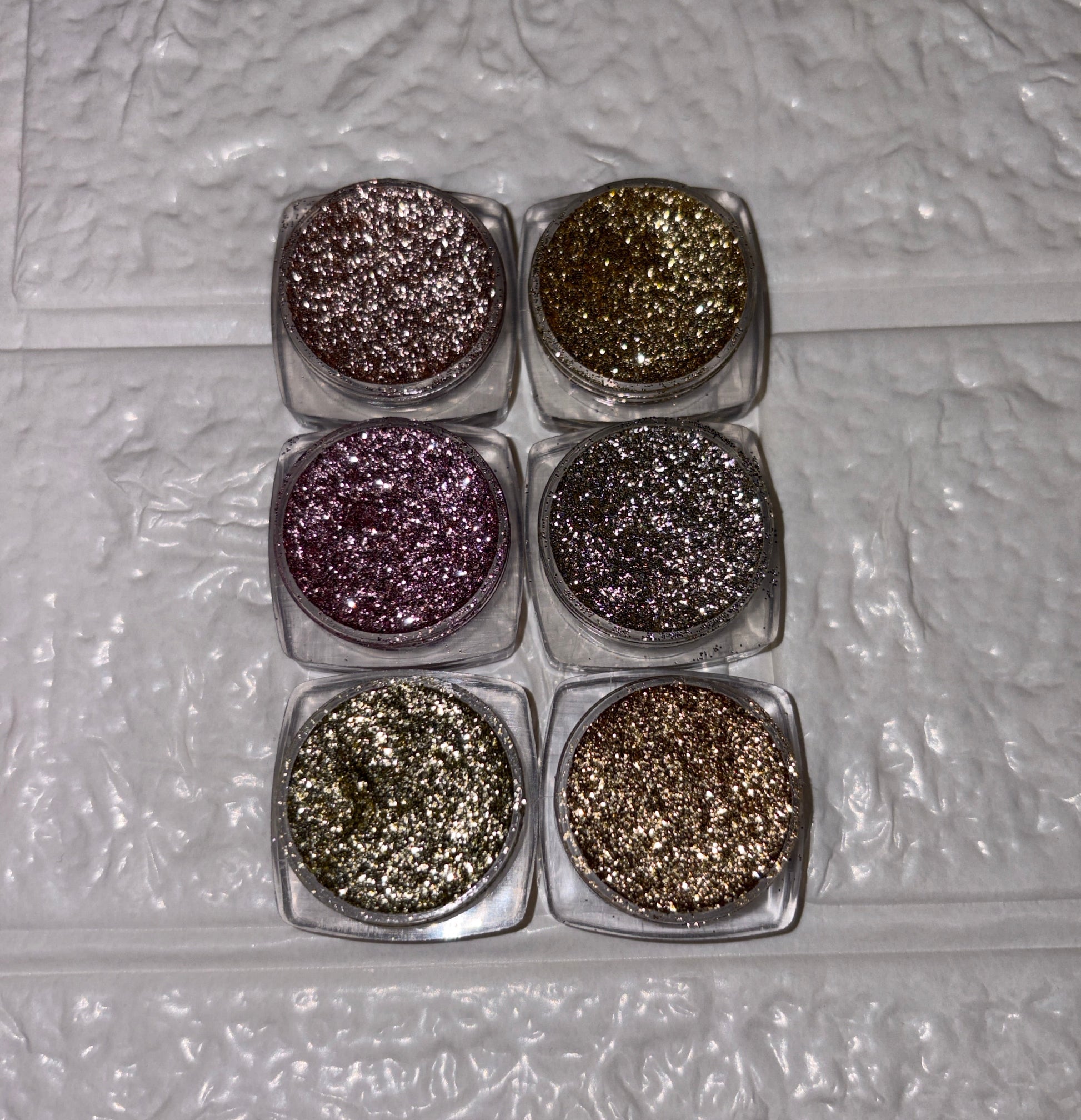 Glitter Mafia Bridal Glitter Combo featuring six glitter jars in various shades for wedding makeup