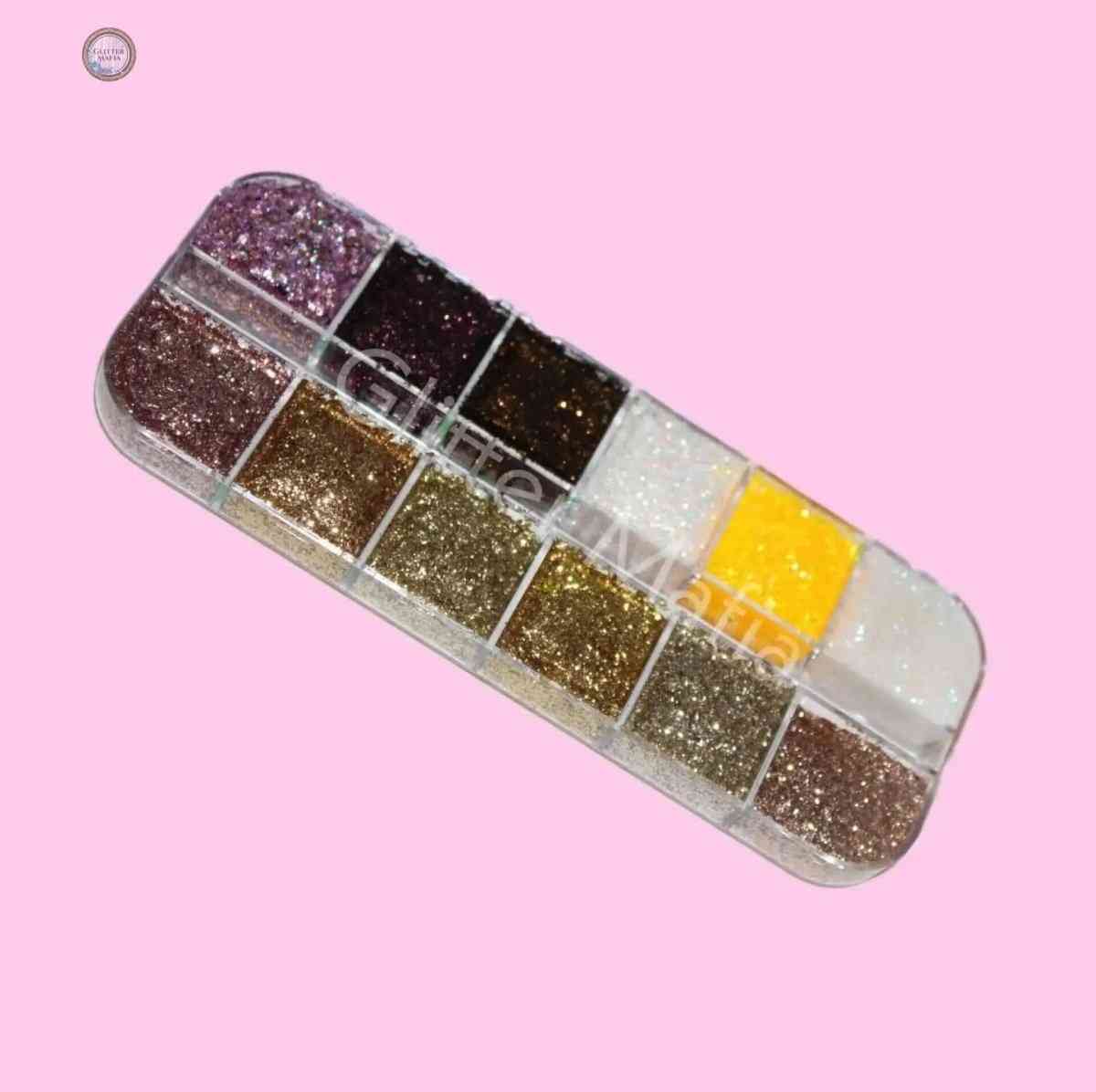 Bridal Glitter Eyeshadow Pallete Bridal Glitter Eyeshadow Pallete Glitter Mafia