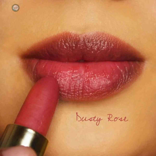 Dusty Rose Creme Finish Lipstick Glitter Mafia