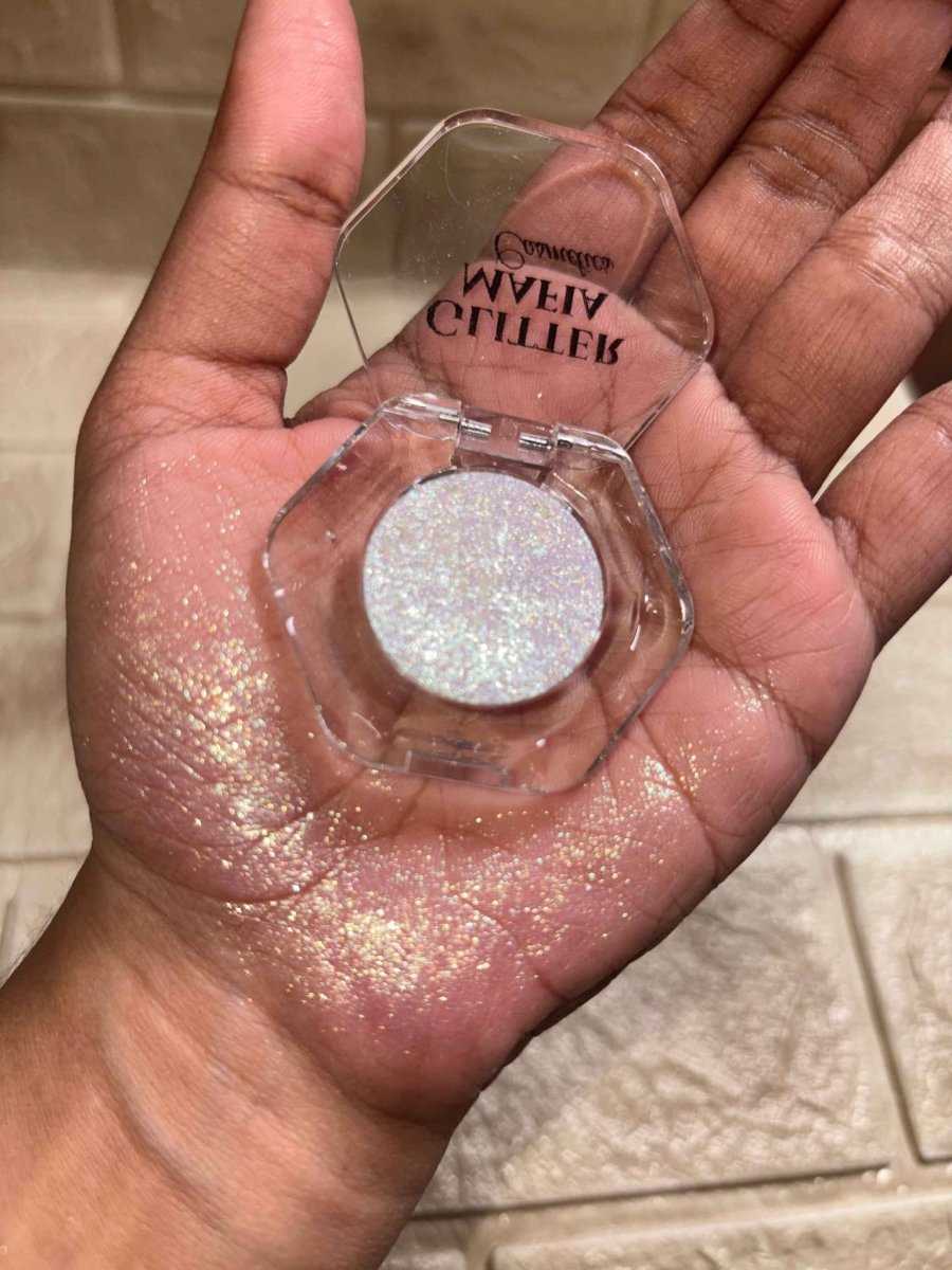 Jasmine – Iridescent White Gold Glitter | Chromatic Crush Collection by Glitter Mafia | High Shine Multi-Chrome Eye Glitter