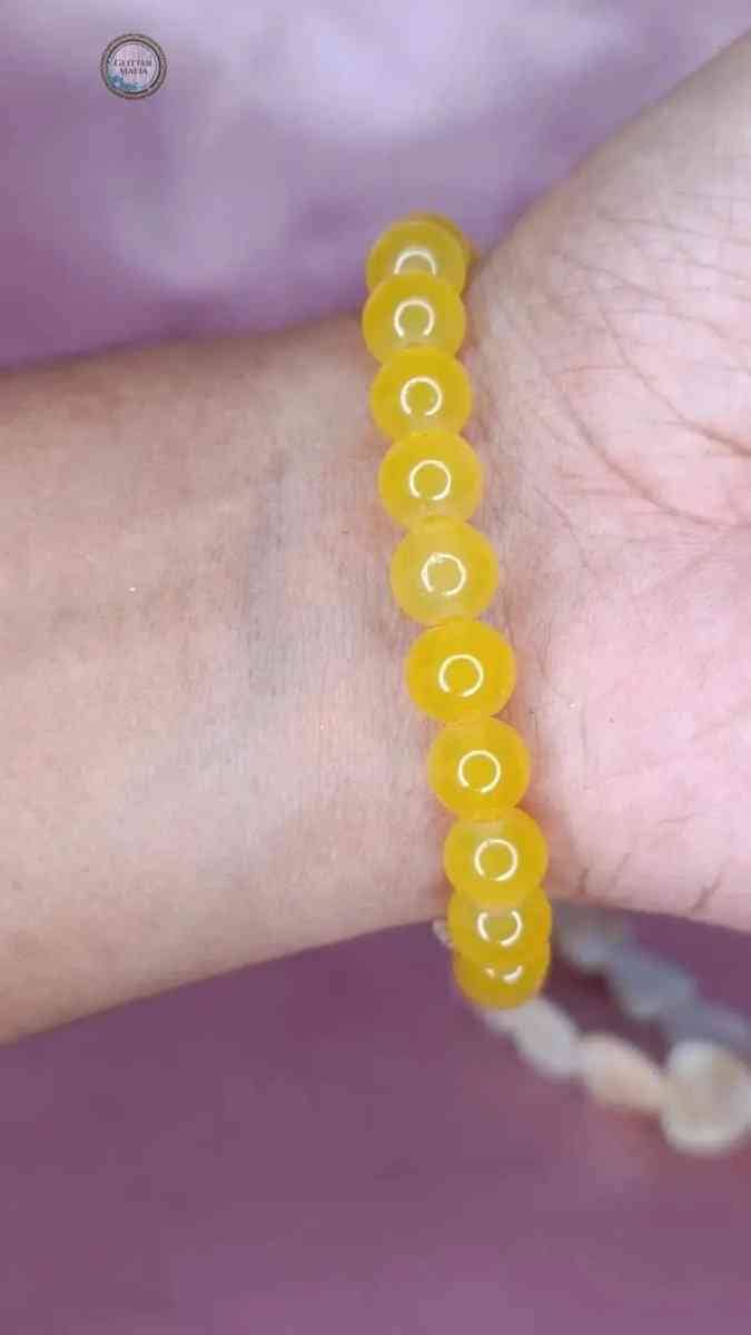 Mustard bracelet Glitter Mafia
