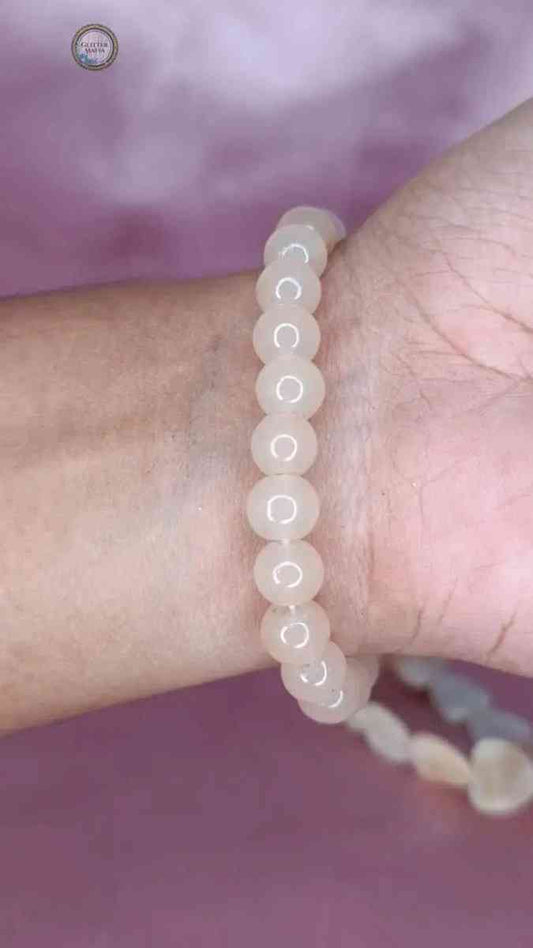 Beige bracelet Glitter Mafia