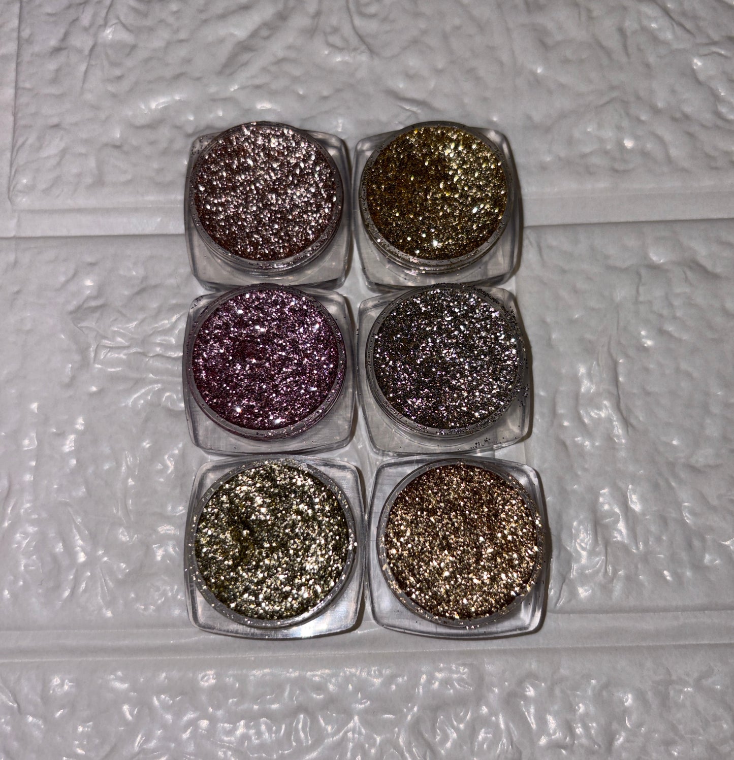 Glitter Mafia Bridal Glitter Combo featuring six glitter jars in various shades for wedding makeup