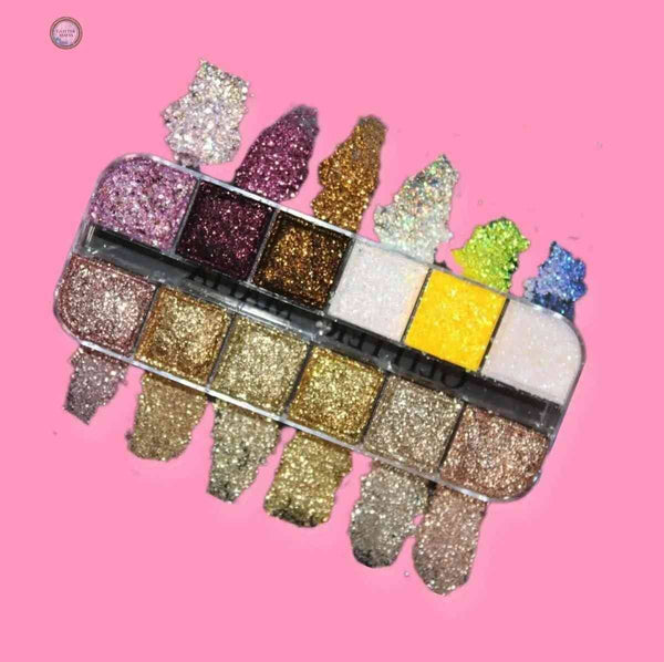 Bridal Glitter Eyeshadow Pallete Bridal Glitter Eyeshadow Pallete Glitter Mafia 