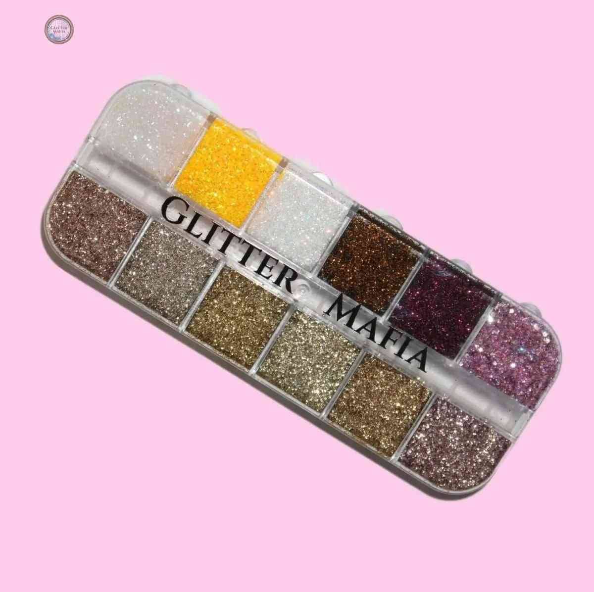 Bridal Glitter Eyeshadow Pallete Bridal Glitter Eyeshadow Pallete Glitter Mafia 