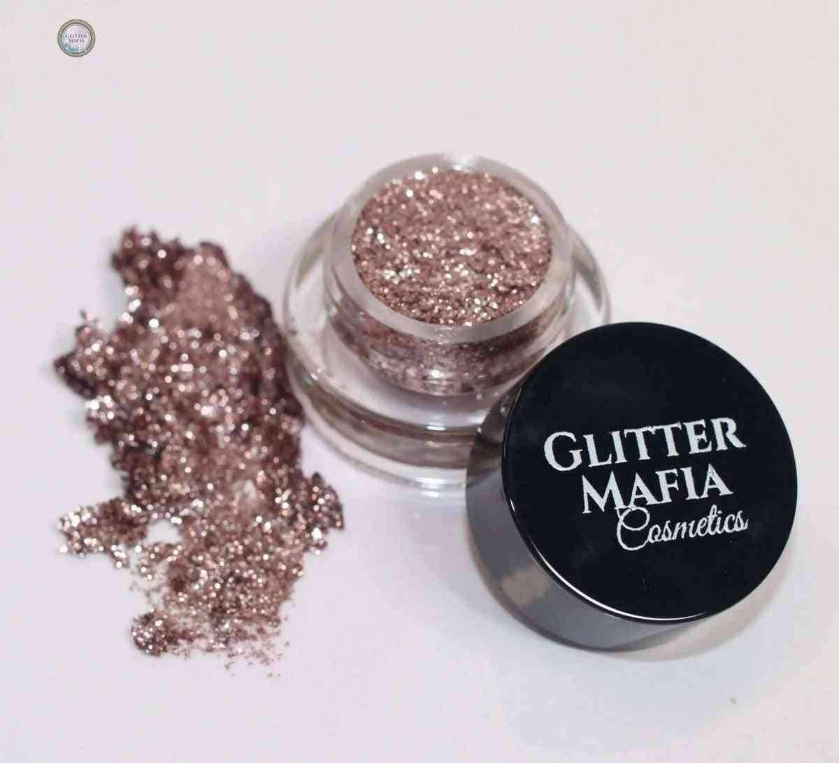 Glitter Mafia Bubblegum Pressed Glitter eyeshadow vibrant pink sparkle