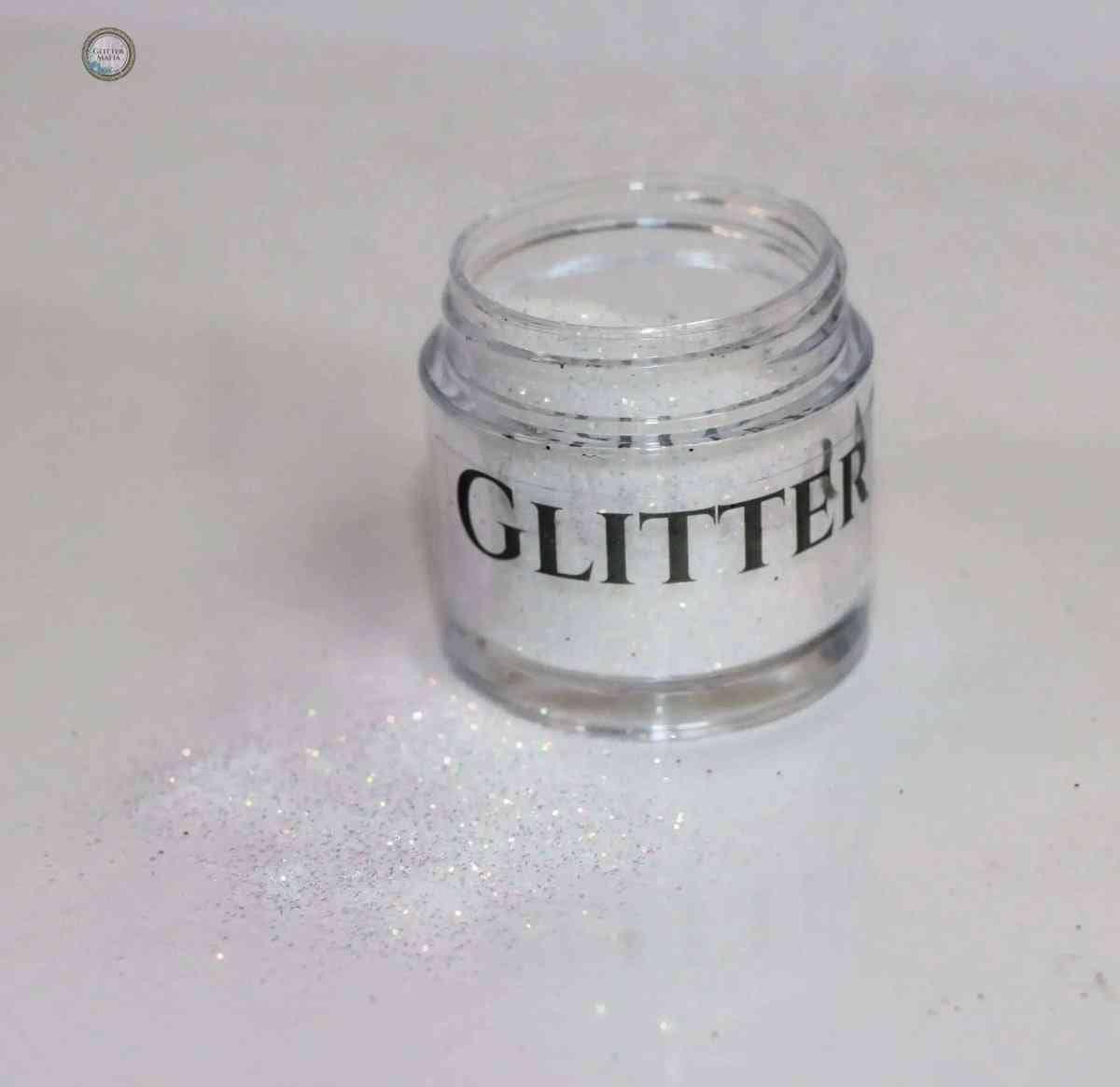 Glitter Mafia Glimmer Loose Glitter Premium White - Glitter Mafia