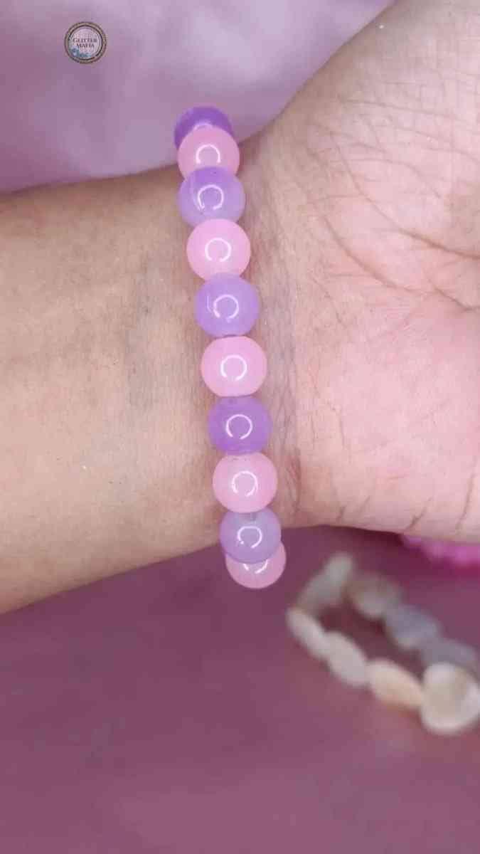 Pink purple bracelet - Glitter Mafia