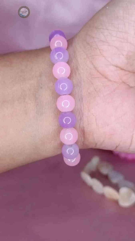 Pink purple bracelet - Glitter Mafia