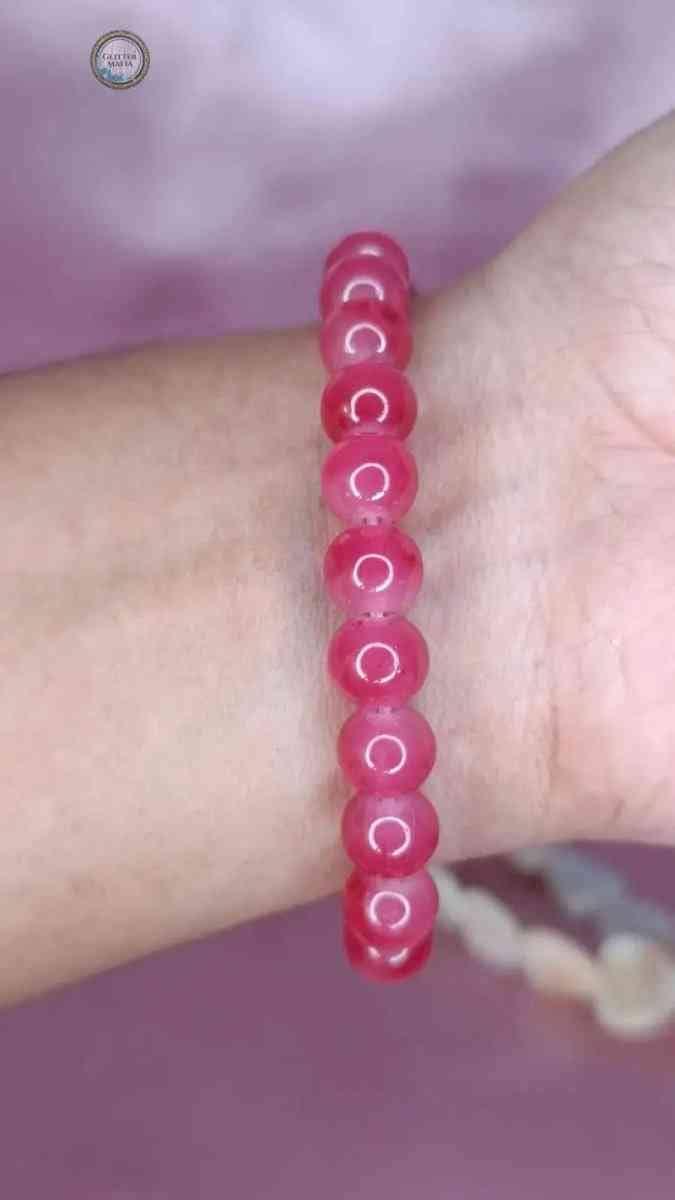 Red bracelet - Glitter Mafia
