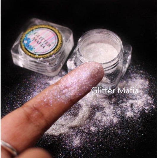 Snow White Lustrous Pigment - Glitter Mafia